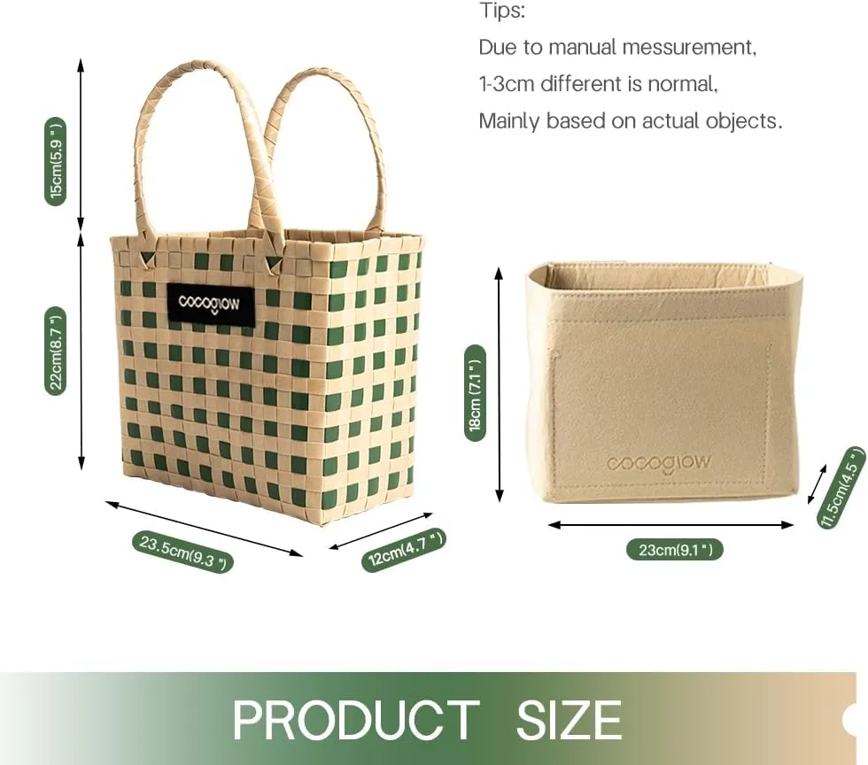 Woven Tote Bag For Women, PP eco-friendly tote bag,Female Handbag and Purses, Summer Beach, Pool