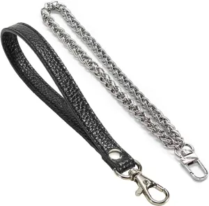 Wristlet Strap, Genuine Leather Keychain Wristlet KeyChain Hand Strap for Wallet Purse Clutch Cellphone Wristlet Key
