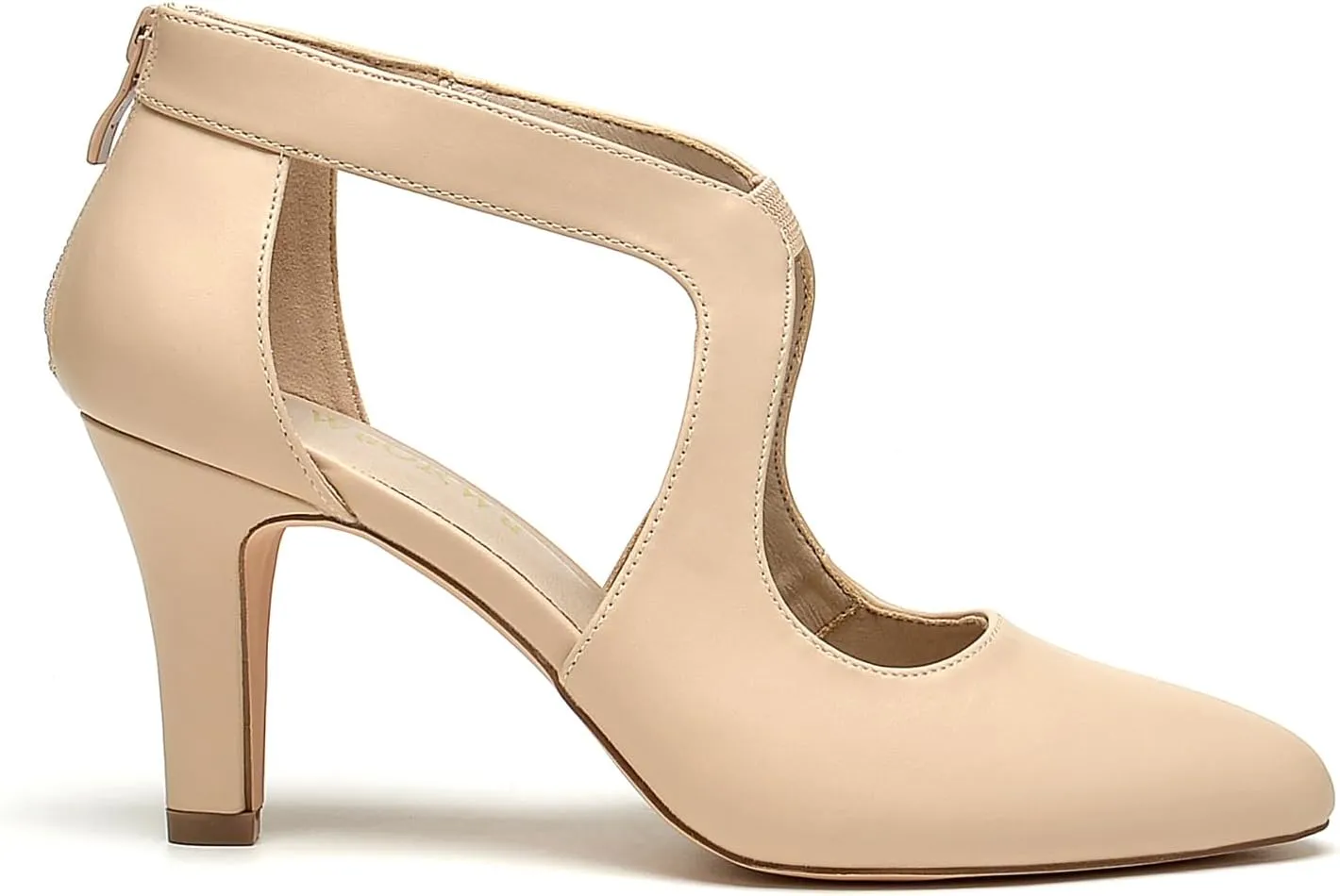 WuORWu Women's Closed Toe Pumps