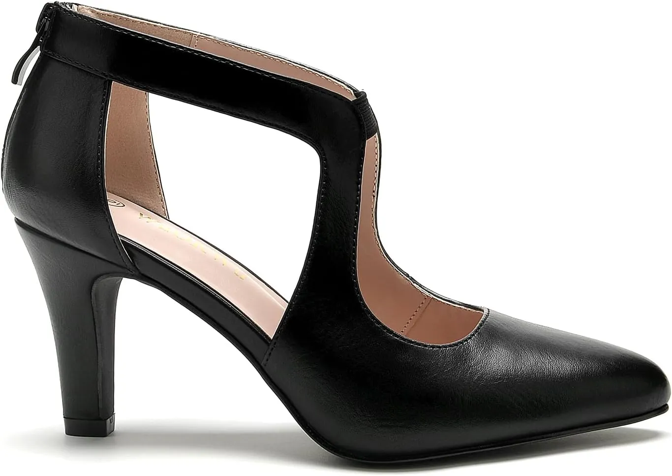 WuORWu Women's Closed Toe Pumps