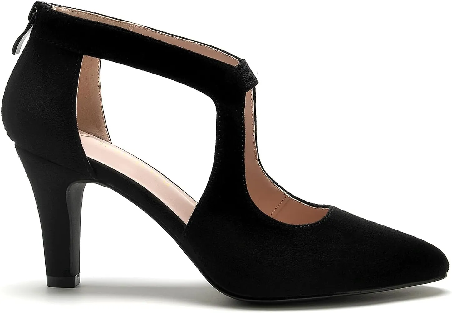 WuORWu Women's Closed Toe Pumps