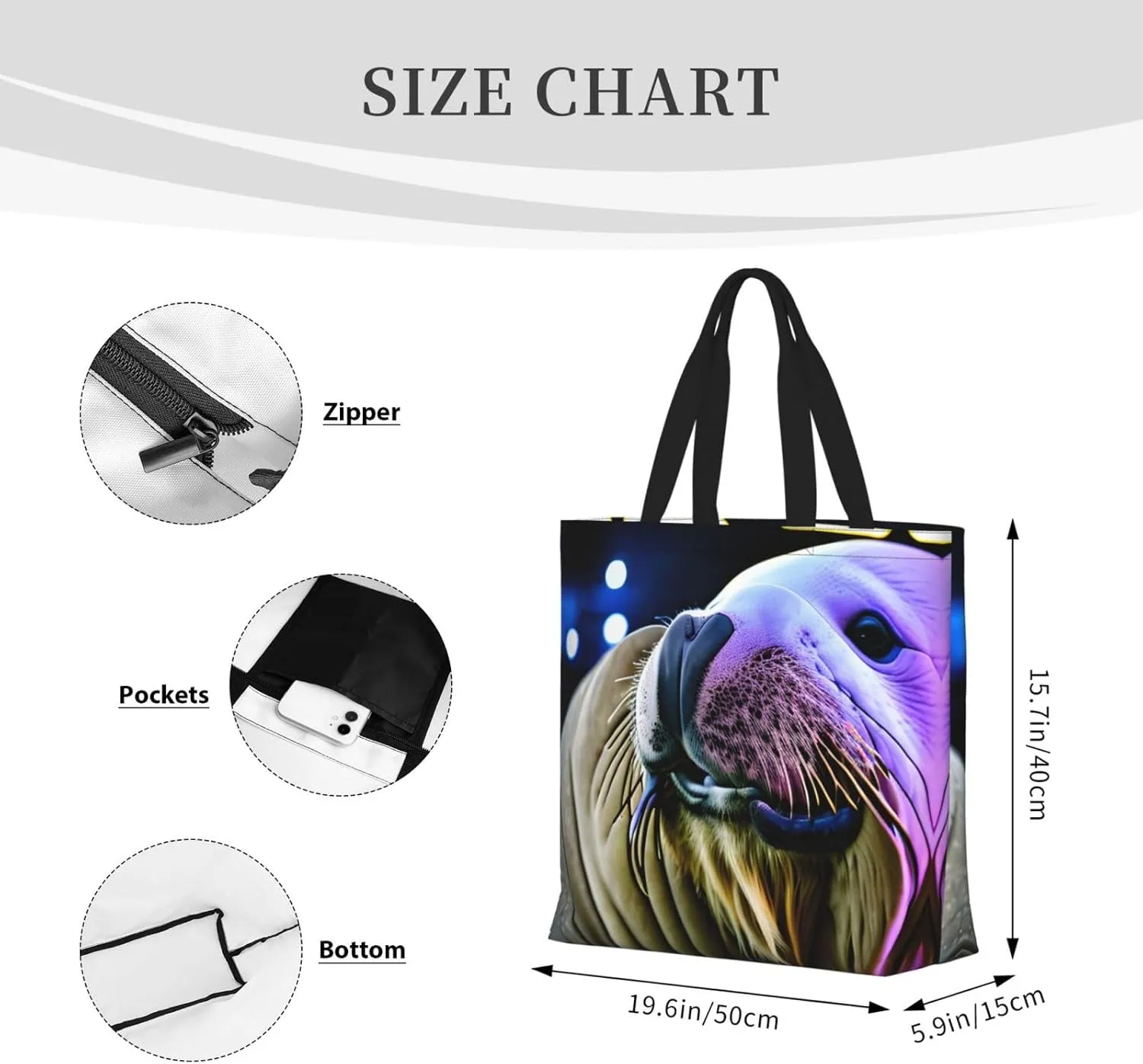 Yellow And Blue Stripes Print Tote Bag Casual Shoulder Bag Handbag Reusable Shopping Travel Bag Gifts For Women