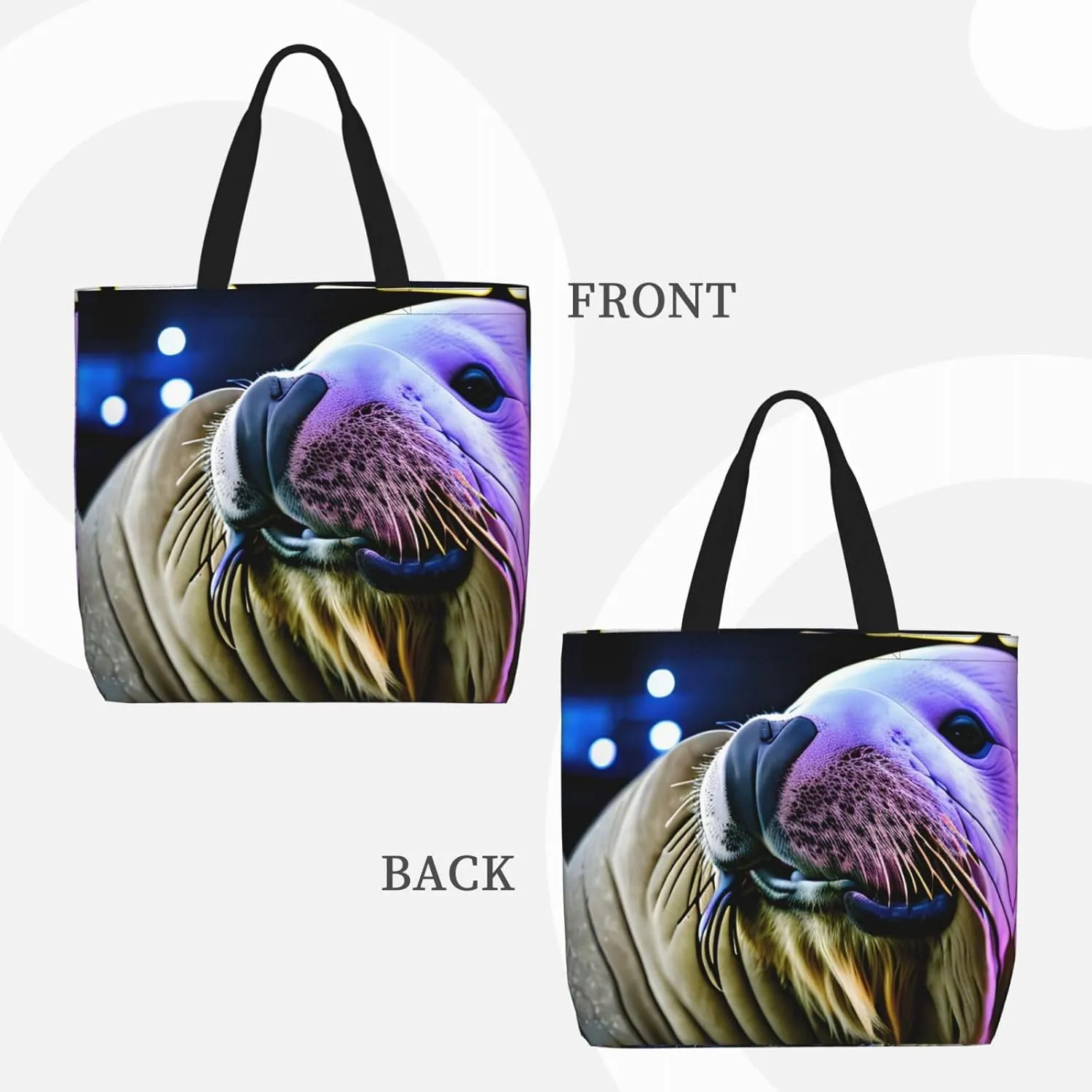 Yellow And Blue Stripes Print Tote Bag Casual Shoulder Bag Handbag Reusable Shopping Travel Bag Gifts For Women