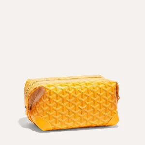 Yellow Bowling 25 Toiletry Bag