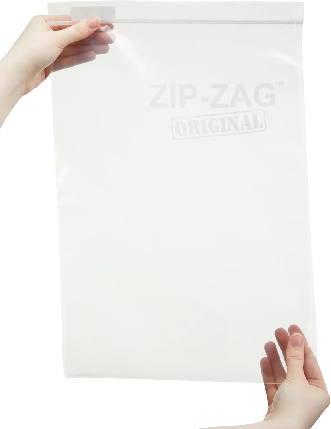 Zip Zag Bag (1 LB) 10x One Pound Zipper Bags (16.93" x 11") Say Goodbye to Stale Herbs And Spices With Food Safe Zipper bags | Resealable, Reusable, Washable, Airtight Bags
